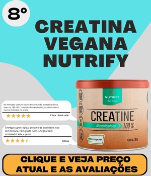 Creatina vegana nutrify 8°