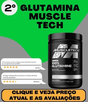 Glutamina muscle tech 2°