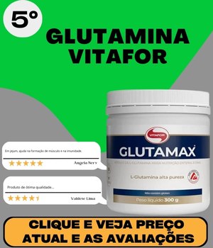 Glutamina vitafor 5°