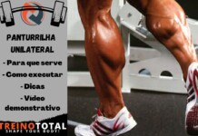 Panturrilha livre unilateral: Para que serve, como executar e dicas Panturrilha unilateral - Como executar - Para que serve - Dicas - Vídeo demonstrativo