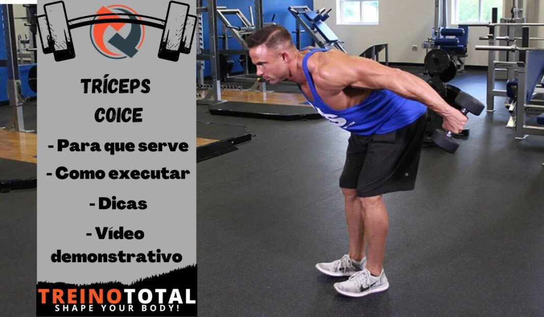 - Para que serve Tríceps coice - Como executar - Dicas - Vídeo demonstrativo - Para que serve Tríceps coice - Como executar - Dicas - Vídeo demonstrativo