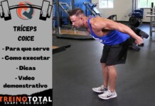 Tríceps coice com halter: Como executar, Dicas e muito mais - Para que serve Tríceps coice - Como executar - Dicas - Vídeo demonstrativo