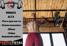 Remada alta: Para que serve, Como executar e Estudos remada alta - Como executar - Para que serve - Dicas - Vídeo demonstrativo