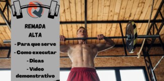 Remada alta: Para que serve, Como executar e Estudos remada alta - Como executar - Para que serve - Dicas - Vídeo demonstrativo