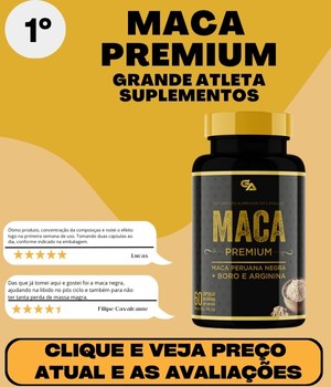 Maca Premium Grande atleta suplementos 1°