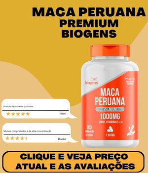 Maca Peruana Biogens Premium