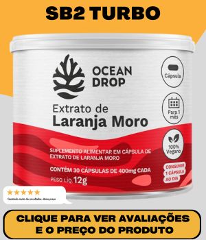 Extrato de Laranja moro - Ocean Drop