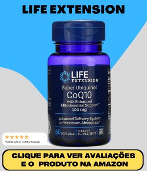 Super Ubiquinol CoQ10 100mg, Life Extension